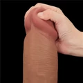 Kép 2/14 - Lovetoy 14 King Sized Sliding Skin Dual Layer Dong