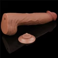 Kép 4/14 - Lovetoy 14 King Sized Sliding Skin Dual Layer Dong