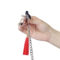 Kép 3/7 - Lovetoy Nipple Clit Tassel Clamp With Chain