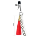 Kép 5/7 - Lovetoy Nipple Clit Tassel Clamp With Chain