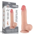 Kép 1/11 - Lovetoy 8.0 Sliding Skin Dual Layer Dong