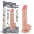 Kép 1/12 - Lovetoy 8.0 Sliding Skin Dual Layer Dong