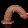 Kép 12/13 - Lovetoy 8.0 Sliding Skin Dual Layer Dong