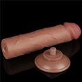 Kép 3/13 - Lovetoy 8.0 Sliding Skin Dual Layer Dong