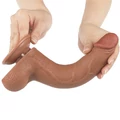 Kép 8/13 - Lovetoy 8.5 Sliding Skin Dual Layer Dong