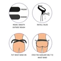 Kép 6/15 - Lovetoy 7.0 Vibrating Easy Strapon Set