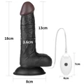 Kép 7/15 - Lovetoy 7.0 Vibrating Easy Strapon Set