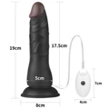 Kép 7/15 - Lovetoy 7.5 Vibrating Easy Strapon Set