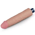 Kép 12/15 - Lovetoy 9.5 Real Softee Vibrating Dildo