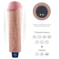 Kép 6/15 - Lovetoy 9.5 Real Softee Vibrating Dildo