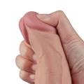 Kép 15/15 - Lovetoy 10 Real Softee Vibrating Dildo