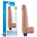 Kép 1/15 - Lovetoy 10 Real Softee Vibrating Dildo