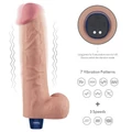 Kép 6/15 - Lovetoy 10.5 Real Softee Vibrating Dildo