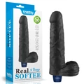 Kép 1/15 - Lovetoy 9 Real Softee Vibrating Dildo