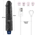 Kép 7/15 - Lovetoy 9.5 Real Softee Vibrating Dildo
