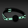 Kép 1/3 - NS Novelties Glo Bondage Ball Gag