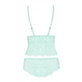 Kép 4/6 - Obsessive Delicanta top és alsó fehérnemű szett (menta)