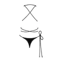 Kép 4/6 - Obsessive Cordellis Crotchless Teddy