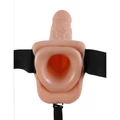 Kép 5/5 - Pipedream Fetish Fantasy Series 7 Vibrating Hollow Strap-On With Balls