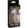 Kép 2/4 - Pipedream Fetish Fantasy Gold Chain Nipple Clamps