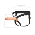 Kép 8/8 - Pipedream Fantasy X-Tensions Elite 7 Silicone Hollow Strap-On Dual Density
