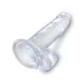 Kép 5/5 - Pipedream King Cock Clear 7 With Balls