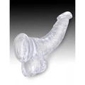 Kép 3/3 - Pipedream King Cock Clear 7.5 With Balls