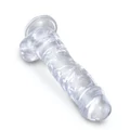 Kép 4/5 - Pipedream King Cock Clear 8 With Balls