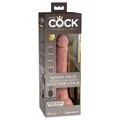 Kép 2/7 - Pipedream King Cock Elite 7 Vibrating Dual Density Silicone Cock With Remote