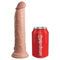 Kép 6/9 - Pipedream King Cock Elite 9 Vibrating Silicone Dual Density Cock With Remote