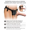 Kép 7/11 - Pipedream King Cock Elite Beginner's Silicone Body Dock Kit