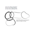 Kép 3/3 - Pipedream Fantasy C-Ringz Silicone 3-Ring Stamina Set