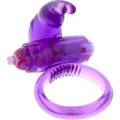 Kép 1/2 - Seven Creations Rabbit Silicone Vibrating Cockring