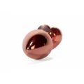 Kép 2/5 - X-Men Secret Shine Metal Butt Plug Rose Gold Heart S