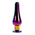 Kép 1/6 - X-Men Secret Shine Metal Butt Plug Rainbow S