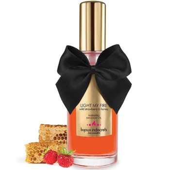 Bijoux Indiscrets Aphrodisia Light My Fire Wild Strawberry Warming Oil