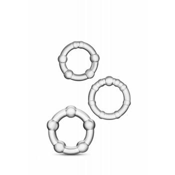 Blush Novelties Stay Hard Beaded Cockrings