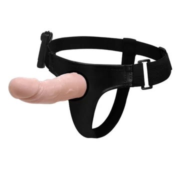 Debra Hollow Strap-On With Vibration