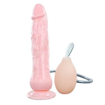 LyBaile Baile Dildo With Ejaculation Pump And Suction Cup