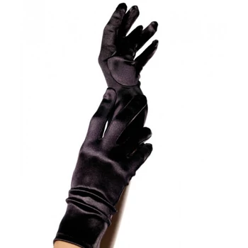Leg Avenue Wrist Length Satin Gloves