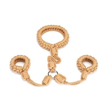 Liebe Seele Bound You II Rope Collar To Wrist Cuffs Back Restraint