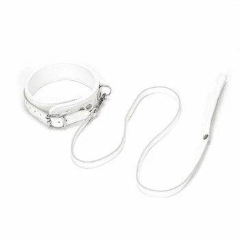 Liebe Seele Fuji White Collar With Leash