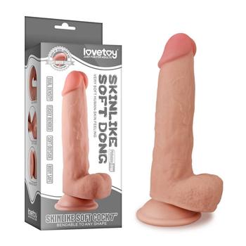 Lovetoy 7 Skinlike Soft Dong