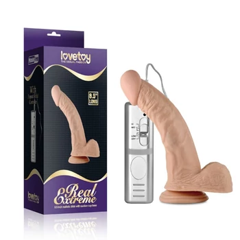 Lovetoy 8.5 Real Extreme Vibrating Dildo