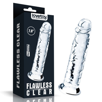 Lovetoy 7.0 Flawless Clear Dildo