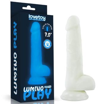Lovetoy 7.0 Lumino Play Silicone Dildo