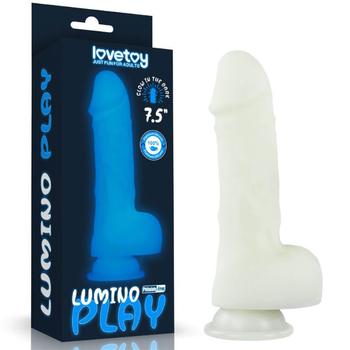 Lovetoy 7.5 Lumino Play Silicone Dildo