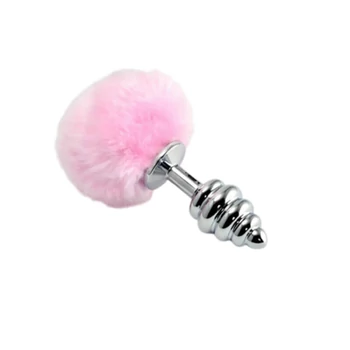 Lovetoy Spiral Pompon Metal Plug