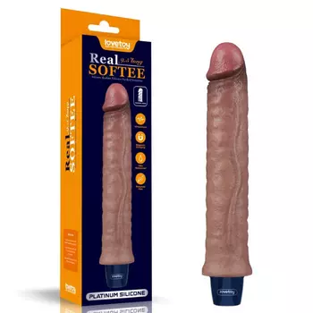 Lovetoy 9.5 Real Softee Platinum Silicone