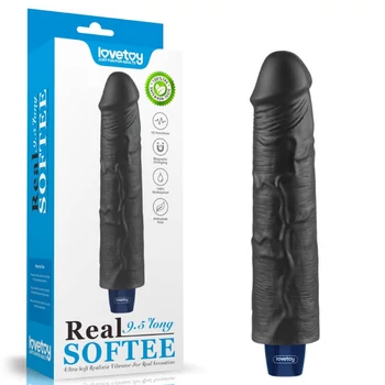 Lovetoy 9.5 Real Softee Vibrating Dildo